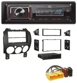 JBL SD AUX MP3 USB Bluetooth Autoradio für Mazda 2 (ab 2007)