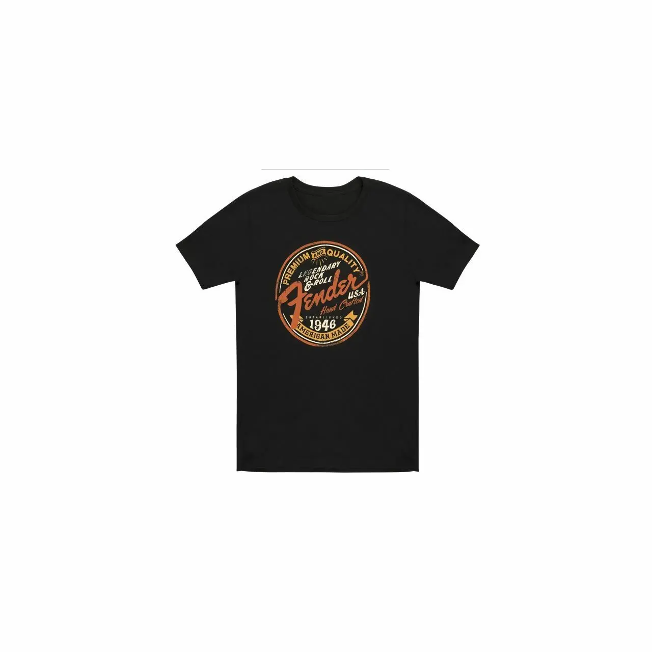 Футболка Fender LEGENDARY ROCK N ROLL JUNIOR CREW SHIRT, S