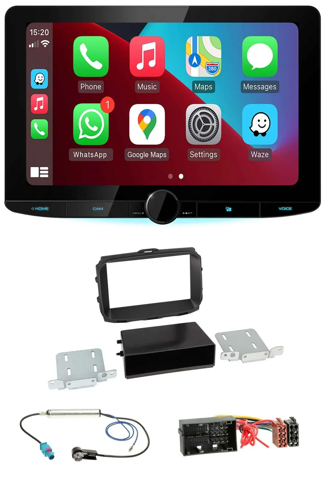 Автомагнитола для Alfa Romeo Giulietta 940 Facelift Kenwood MP3, USB, DAB, Bluetooth