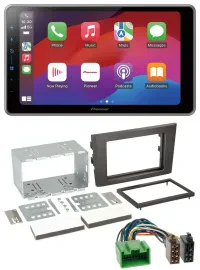 Pioneer MP3 USB DAB Bluetooth 2DIN Autoradio für Volvo XC 90 07-14 16 Pin