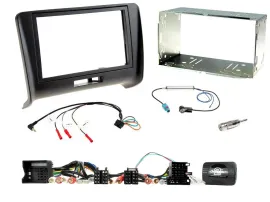 Radioset Lenkradadapter Doppel DIN Autoradio für Audi TT 2006-2014 Aktiv