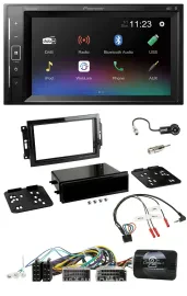 Pioneer DAB Lenkrad 2DIN Bluetooth USB Autoradio für Dodge Jeep
