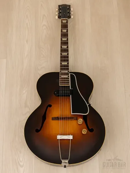 Электрогитара полуакустическая Gibson ES-150 Archtop P90 Sunburst w/case USA 1950