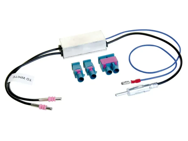 Antennenadapter Doppel 2x Fakra Stecker DIN Stecker Phantomeinspeisung Diversity