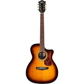 Электроакустическая гитара Guild OM-260CE Deluxe Orchestra Cutaway Antique Burst