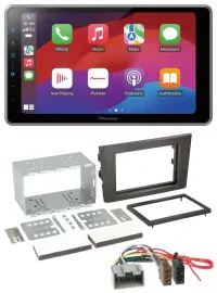 Pioneer MP3 USB DAB Bluetooth 2DIN Autoradio für Volvo XC 90 02-14 14 Pin