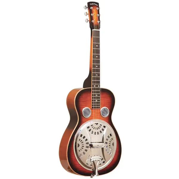 Резонаторная гитара Gold Tone PBS-M Paul Beard Signature Series Squareneck Resonator Guitar, Tobacco