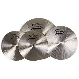 B20 Heavy Beckenset 14" HiHat 16" 20" Ride Handgehämmert B20 Bronze Natural