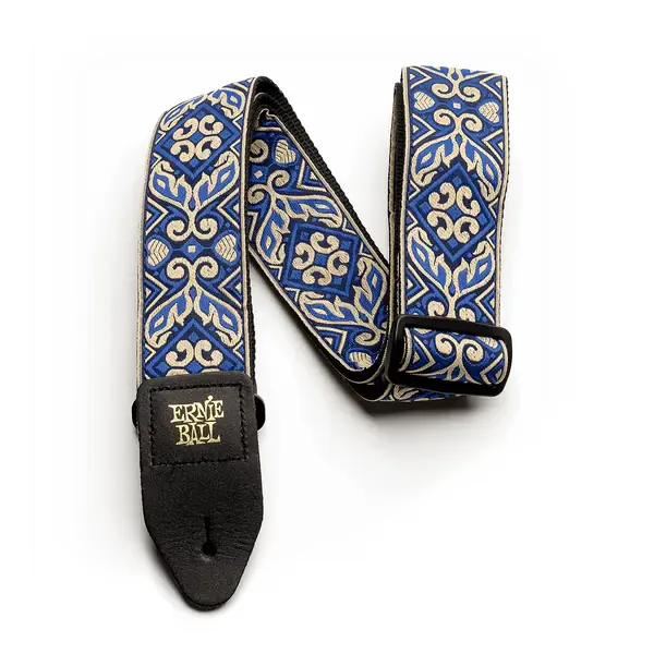 Ремень для гитары Ernie Ball 4165 Tribal Blue Jacquard