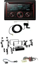 Автомагнитола Pioneer 2-DIN MP3 DAB USB CD Bluetooth для Nissan Versa/Tiida C11 (с 2007)