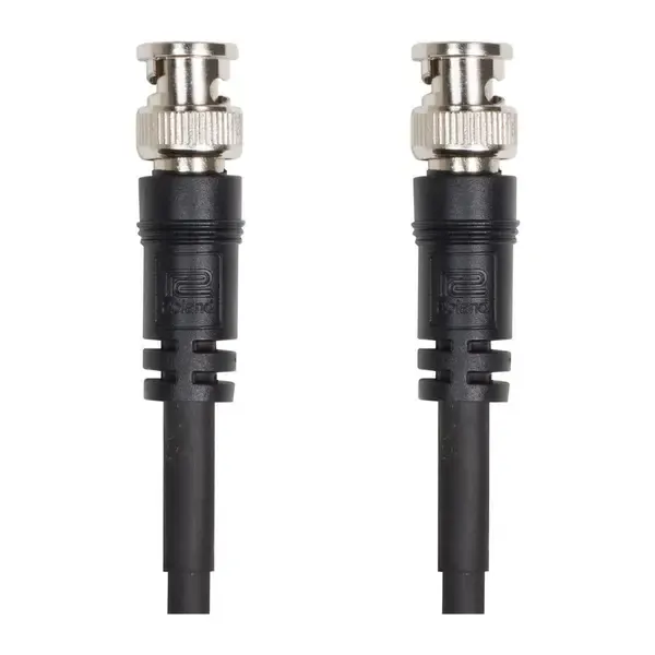 Коммутационный кабель Roland Black Series 16' SDI Cable with BNC Connectors, 20 AWG, 75 Ohms #RCC16SDI