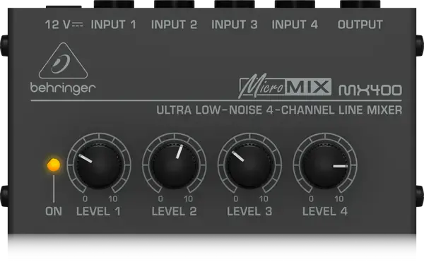 Линейный микшерный пульт Behringer MX400