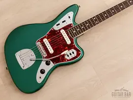Элеткрогитара Fender Traditional II 60s Jaguar FSR Sherwood Green Japan 2023 w/ Spitfire, Lindy...