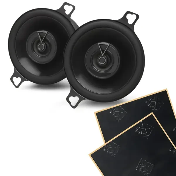 JBL CLUB 34F 3.5" Club Series Coaxial Car Speakers with Sound Damping