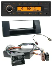 Continental 1DIN USB AUX MP3 Autoradio für BMW X5 E53 5er E39 Ablagefach Quadloc