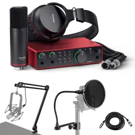 Focusrite Focusrite Scarlett 2i2 Studio 4th Gen USB Audio Interface with Microph