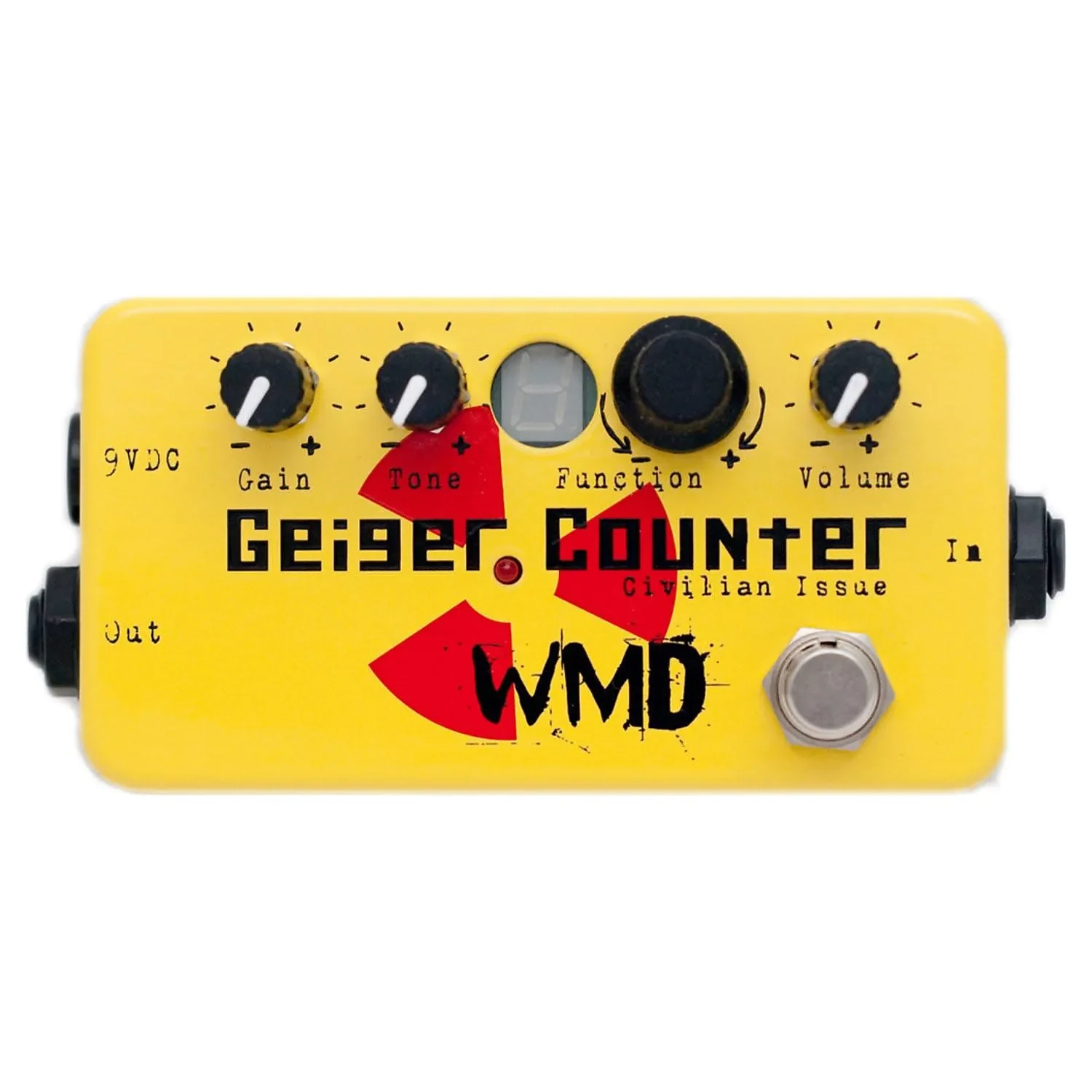 WMD Geiger Counter Civilian Digital Destruction Pedal