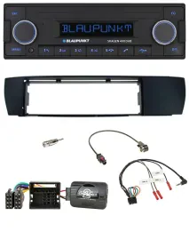 Blaupunkt DAB USB Bluetooth Lenkrad Autoradio für BMW X3 04-10 E83 seitlich