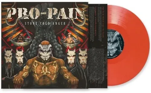 Виниловая пластинка Pro-Pain - Stone Cold Anger [New Vinyl LP] Colored Vinyl, Orange