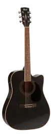 Электроакустическая гитара Cort AD880CE Dreadnought Black