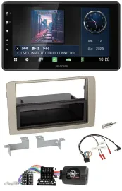 Kenwood Lenkrad Bluetooth USB DAB Autoradio für Lancia Musa 2004-2012