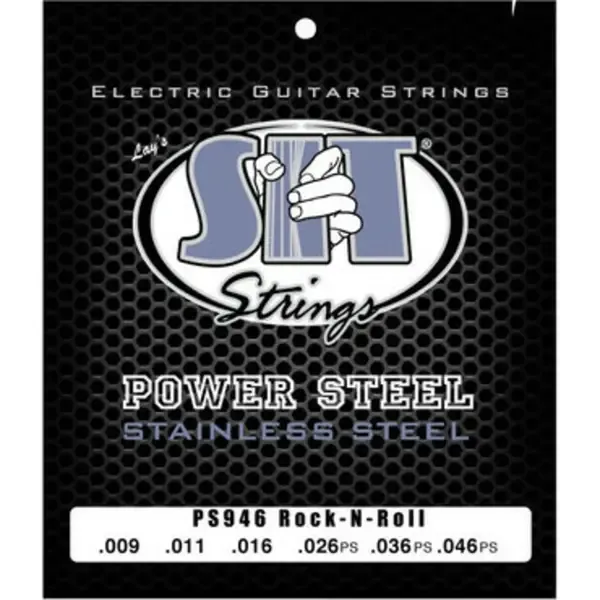 Струны для электрогитары SIT Strings PS946 Power Steel Stainless 9-46