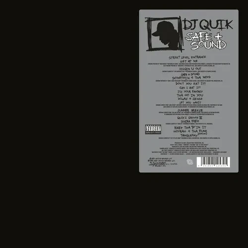 Виниловая пластинка DJ Quik – Safe & Sound (Релиз 2022) (набор, 2 шт.)