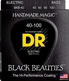 Струны для бас-гитары DR Strings Black Beauty BKB-40