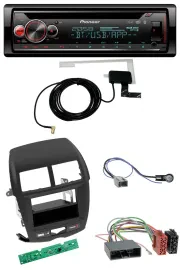 Pioneer DAB CD MP3 USB Bluetooth Autoradio für Mitsubishi ASX (2010-2014)