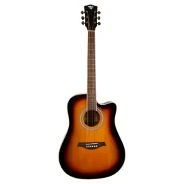 Акустическая гитара Rockdale Aurora D3 C Gloss Sunburst