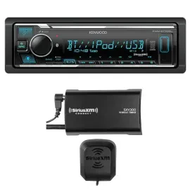 Kenwood KMM-BT332U  Digital Media Receiver w/ Satellite Radio Vehicle Tuner
