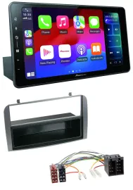 Автомагнитола для Alfa Romeo 147/GT Pioneer Bluetooth, DAB, MP3, USB, антрацит, с карманом