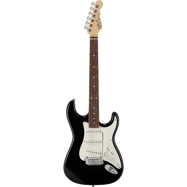 Электрогитара G&L Fullerton Deluxe Legacy Electric Guitar Jet Black