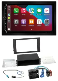 ESX 2DIN DAB USB MP3 Bluetooth Autoradio für Seat Leon (ab 2014)