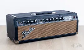 1966 Fender Showman Black Panel Vintage Tube Amp Head AB763, Serviced