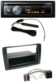 Автомагнитола Pioneer CD/USB/Bluetooth/DAB/MP3 для Fiat Idea (350, 2003–2011) черная