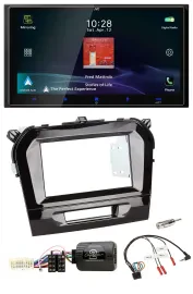 JVC USB Bluetooth 2DIN DAB Lenkrad Autoradio für Suzuki Vitara ab 2015