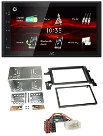 JVC USB Bluetooth MP3 DAB 2DIN Autoradio für Suzuki Grand Vitara ab 2005