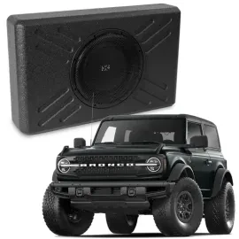 NVX BE-FRD-BRO-G6 12" 400W RMS Loaded Subwoofer Enclosures