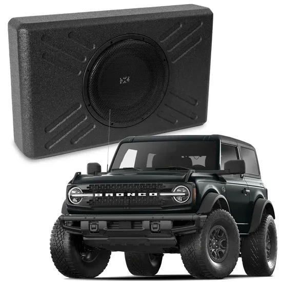 NVX BE-FRD-BRO-G6 12" 400W RMS Loaded Subwoofer Enclosures
