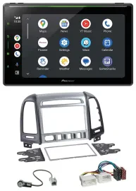 Pioneer 2DIN MP3 USB Bluetooth DAB Autoradio für Hyundai Santa Fe 4 Schalter ab