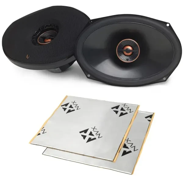 Infinity REF-9632ix 200W 6x9" Coaxial Speakers w/ Sound Damping