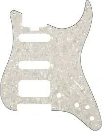 Панель для гитарной деки Fender 099-2192-005 American Elite Strat HSS White Moto