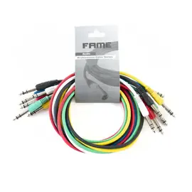 Патч-кабель инструментальный Music Store Patch Cable Stereo 1 м