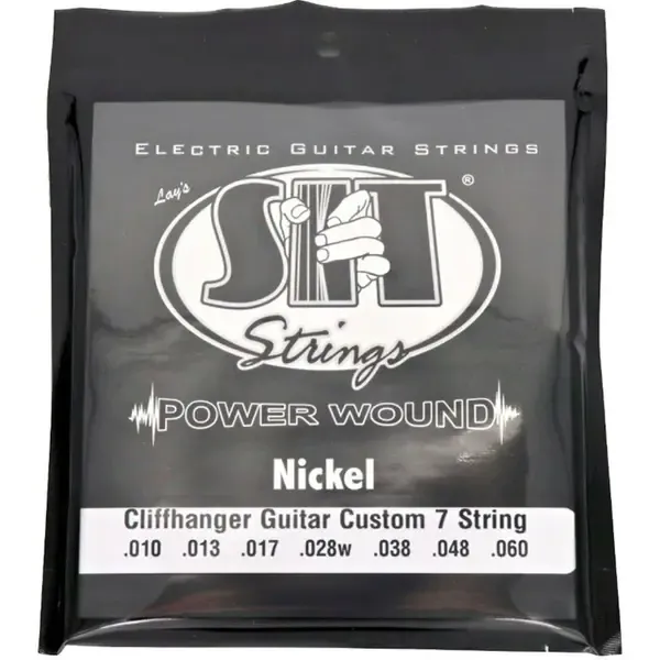 Струны для 7-струнной электрогитары SIT Strings S71060 Power Wound 10-60