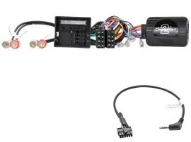 Connects2 CAN-Bus- Lenkradadapter für Audi Quadlock ab 03 Blaupunkt Pioneer 42-A