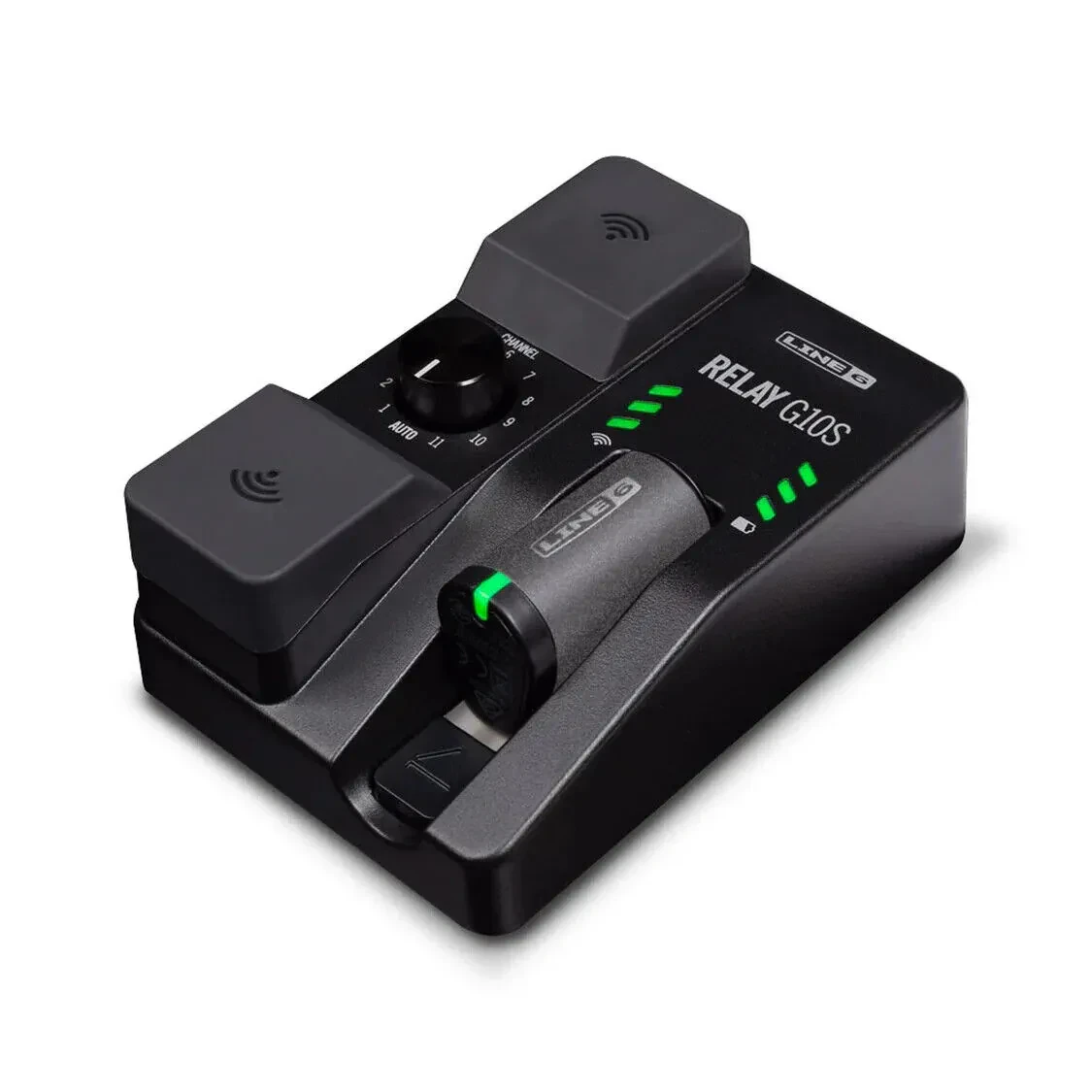 Used Line 6 Relay G10S Stompbox-Size Digital Guitar Wireless System with G10TII