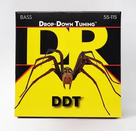 Струны для бас-гитары DR Strings DDT™ DR DDT-55, 55 - 115