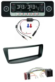 Dietz MP3 DAB Bluetooth USB Autoradio für Citroen C1 Peugeot 107 (05-14)