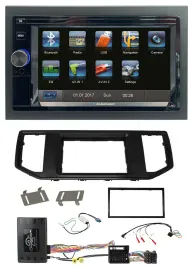 Blaupunkt Lenkrad USB Bluetooth TMC 2DIN Navigation für VW Crafter MAN TGE Infoa